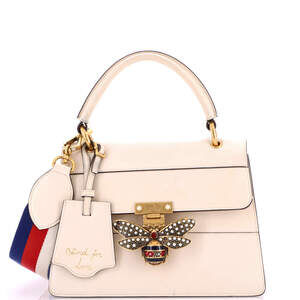 Gucci Small Queen Margaret Top Handle Bag Colorblock Leather